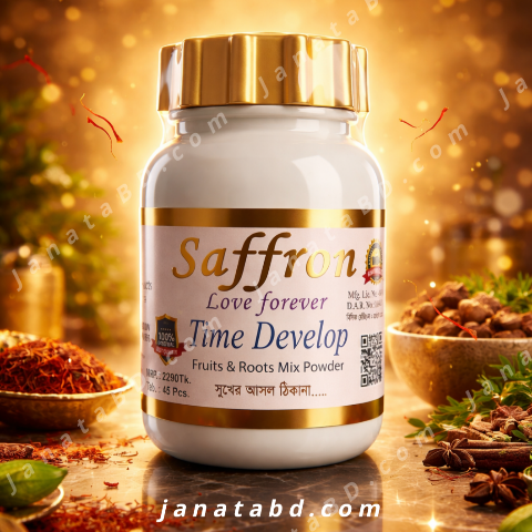 Saffron Time Develop Tablet